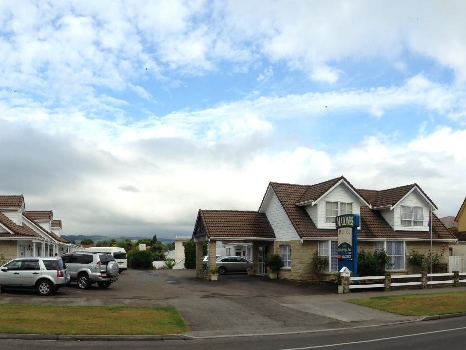 Malones Spa Motel Rotorua Exterior photo